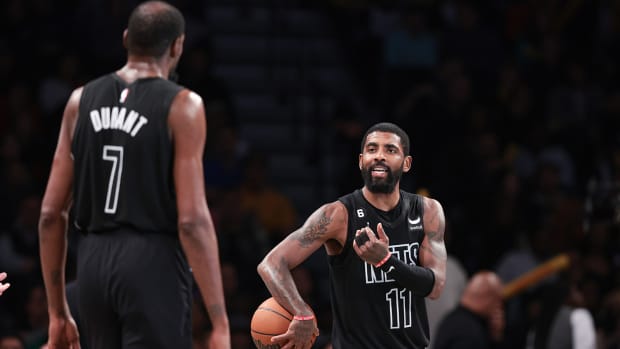 Kyrie Irving and Kevin Durant
